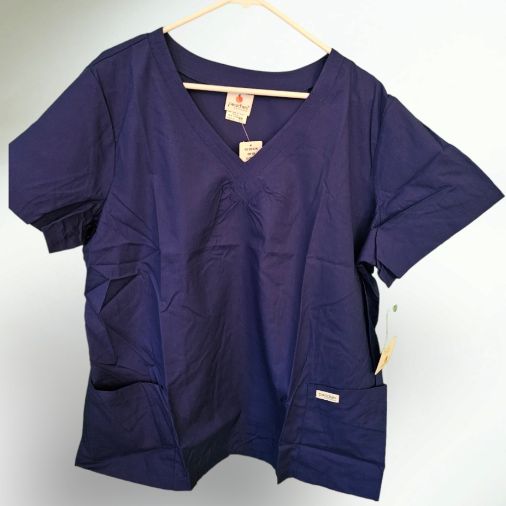 Peaches Uniforms Scrub Top